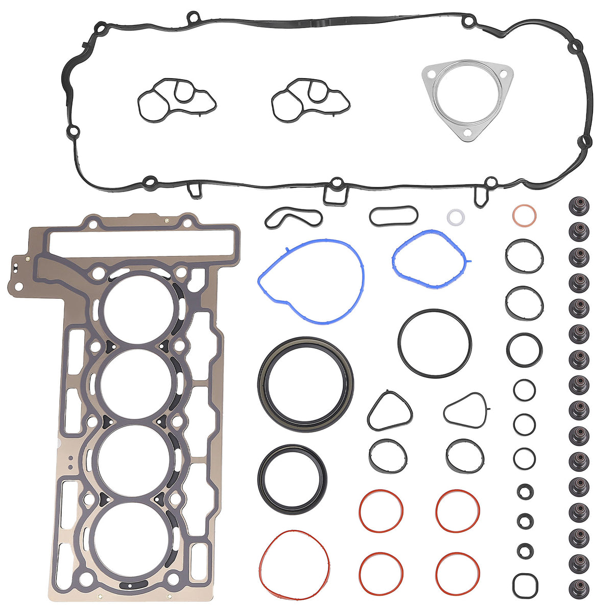 Engine Overhaul Gasket Kit compatible For MINI Cooper R55 R56 R57 Clubman S JCW 11127560272