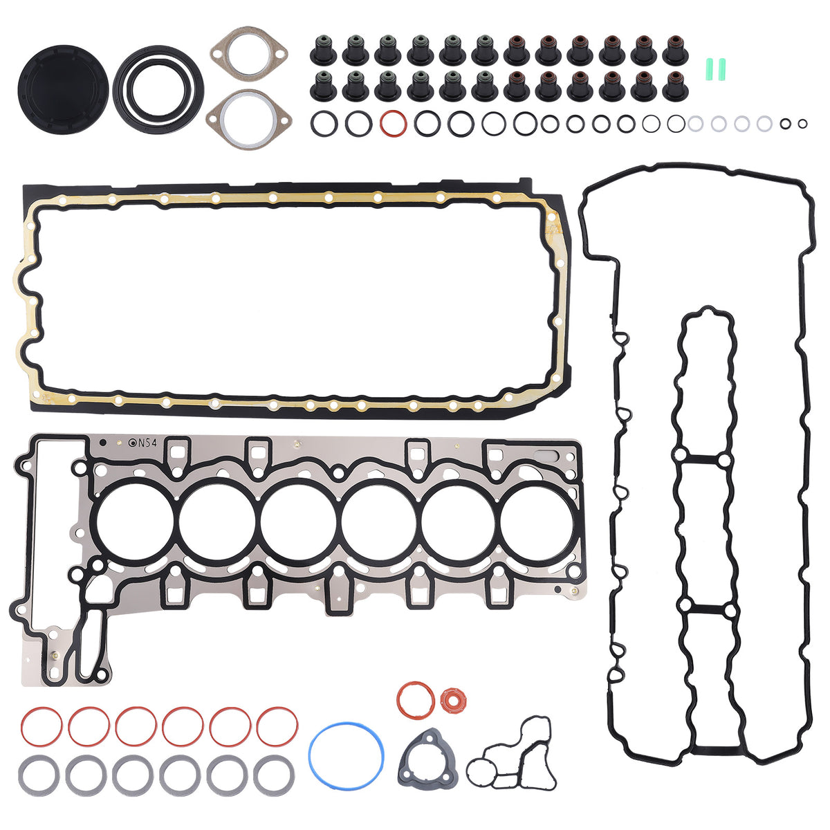 Engine Overhaul Gasket Kit compatible For BMW E90 E91 335i / 335xi 2006-2010 11117547842