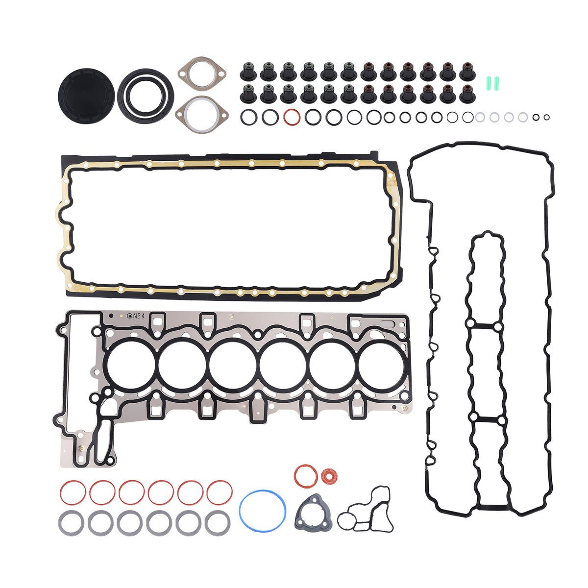 Engine Overhaul Gasket Kit compatible For BMW E90 E91 335i / 335xi 2006-2010 11117547842