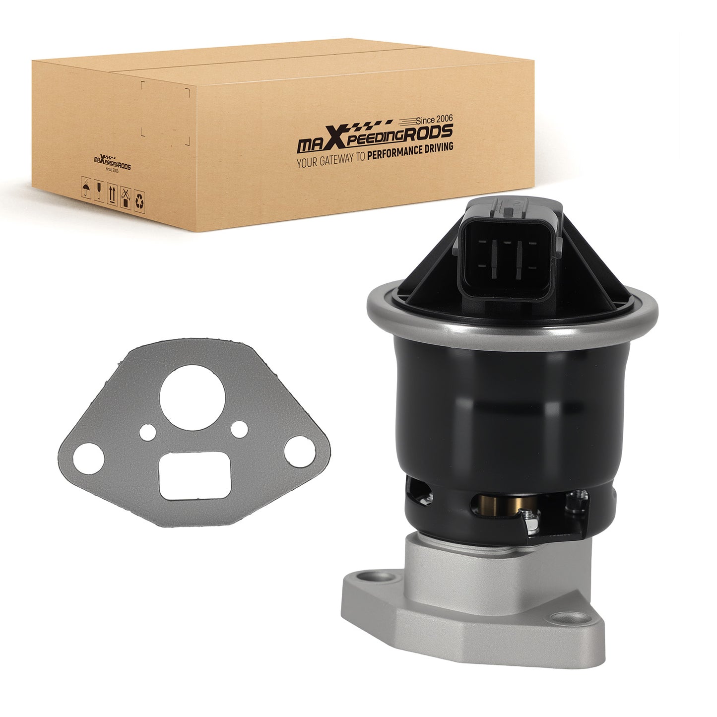 EGR Valve w/Gasket compatible For Honda Civic DX DX-G EX LX 2006-2011 18011RNAA00 EGV1147