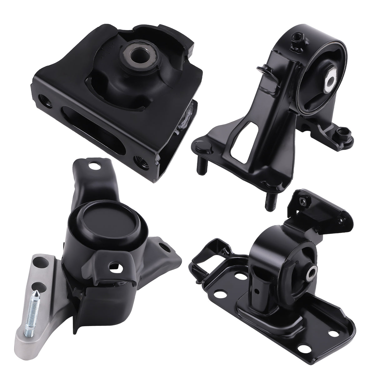 4PC Engine MotorTrans Mount Set compatible For Toyota RAV4 2.5L compatible For FWD 2009-2012 A62050