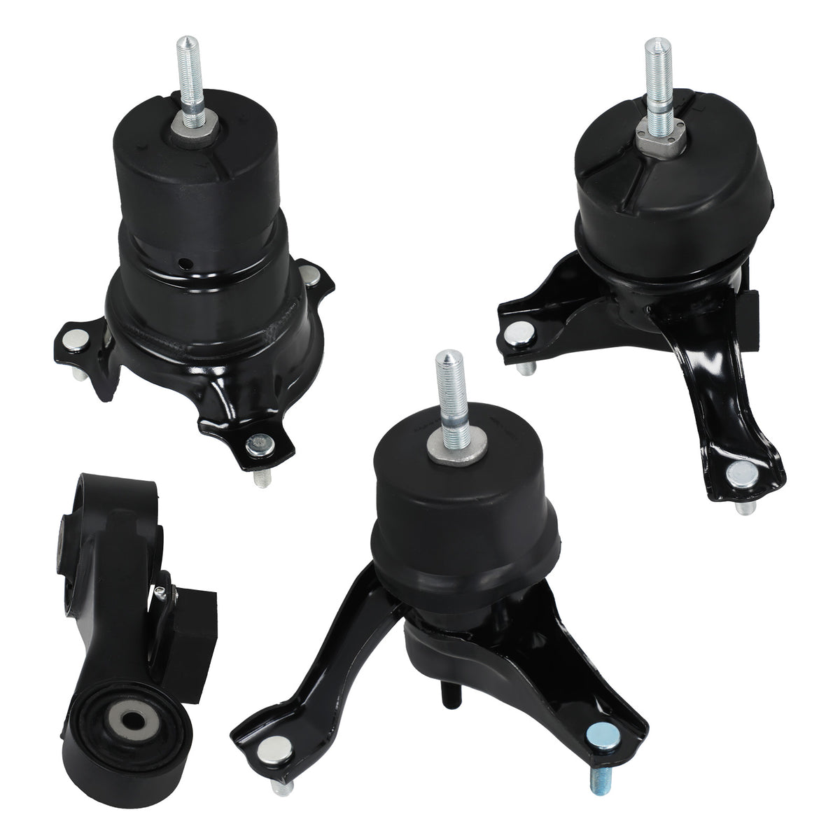 4xAuto trans Engine MotorTransmission Mount compatible For Toyota Camry L4 2.5L 2012-2017