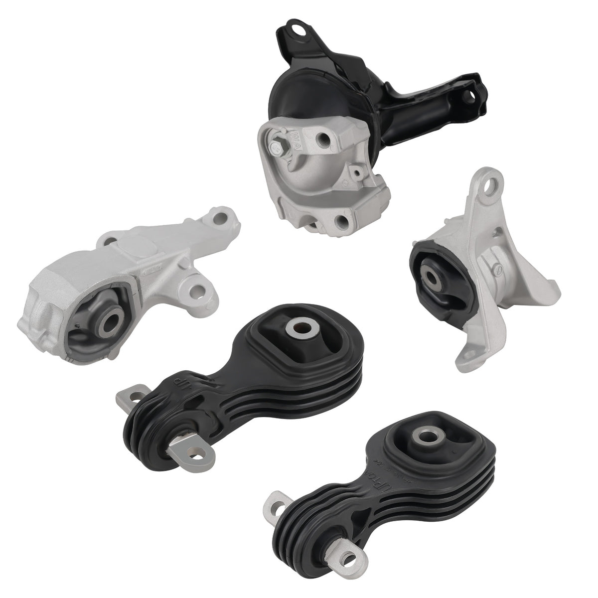 5x Automatic Engine Motor Mount Set compatible For Honda CR-V 2.4L L4 2015 2016 A65081
