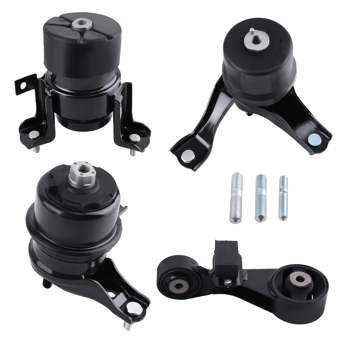 4Pcs Engine MotorTransmission Mount Set compatible For Toyota Camry 2.5L 2010-2011 A4295