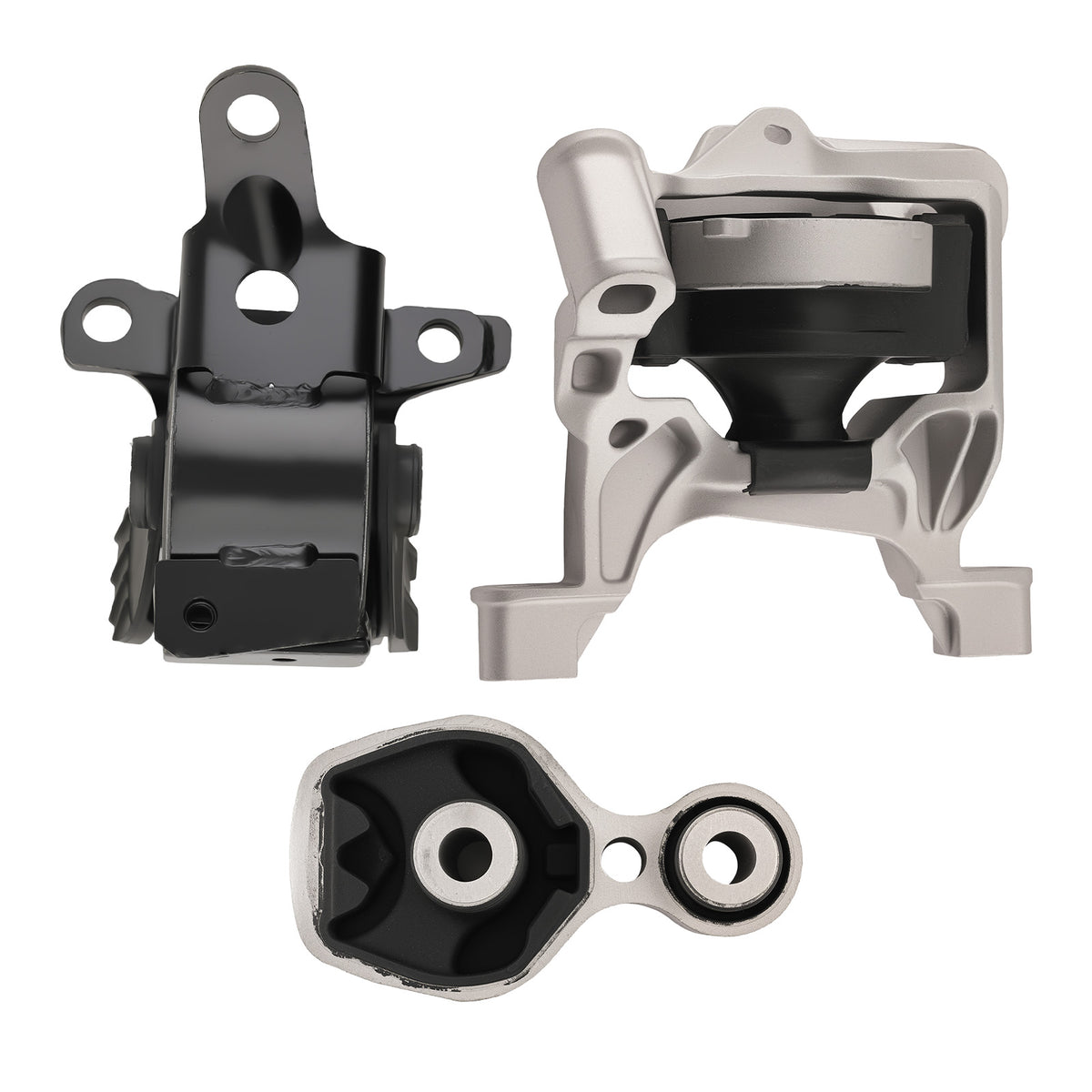 EngineTrans Mounts 3pcs Set compatible For Mazda 6 2014-2017 2.5L AUTO A4446 A4439 A4438