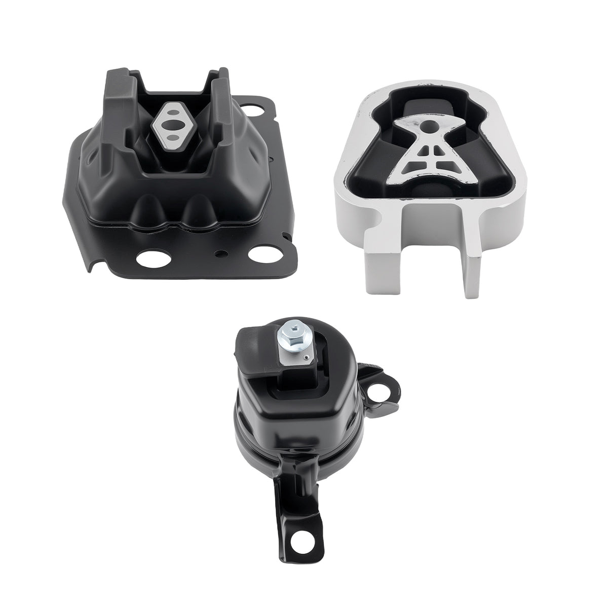 3PCS Engine Mount Set compatible For Ford Fusion 4-Door 2.5L 2013-2016 6G9Z6068A DG9Z6038H