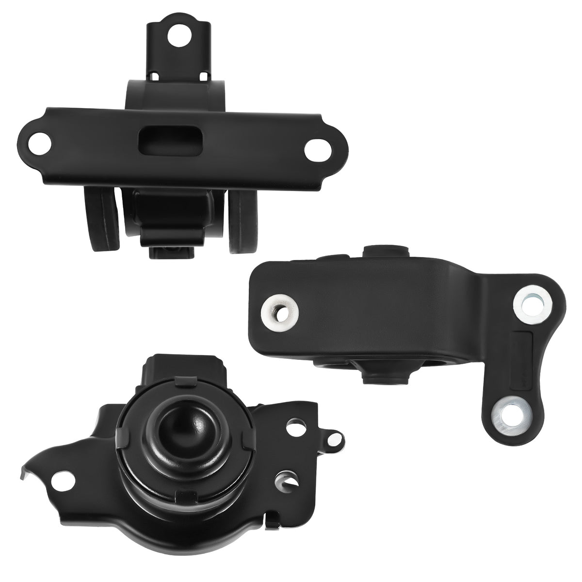 3Pcs Engine MotorTrans Mount compatible For Honda Fit l4 1.5L 2007-2008Auto Trans new
