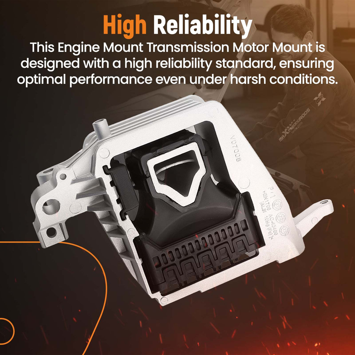 EngineTrans Mount 3pcs compatible For BMW X1 X2 compatible For Mini Cooper Clubman 1.5L 2.0L 2014-2021