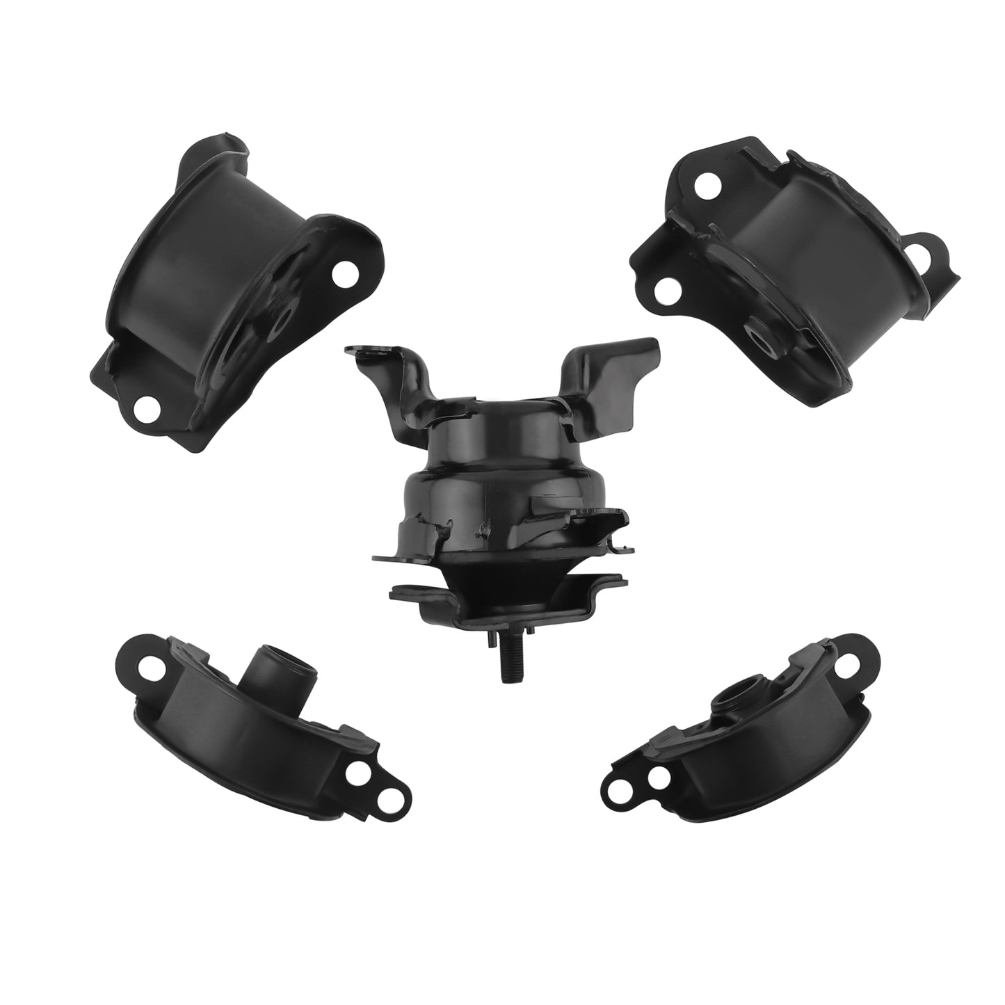 Engine Motor Mount & Transmission Mount Kit compatible For Honda Civic 1.6L 1996 1997-2000