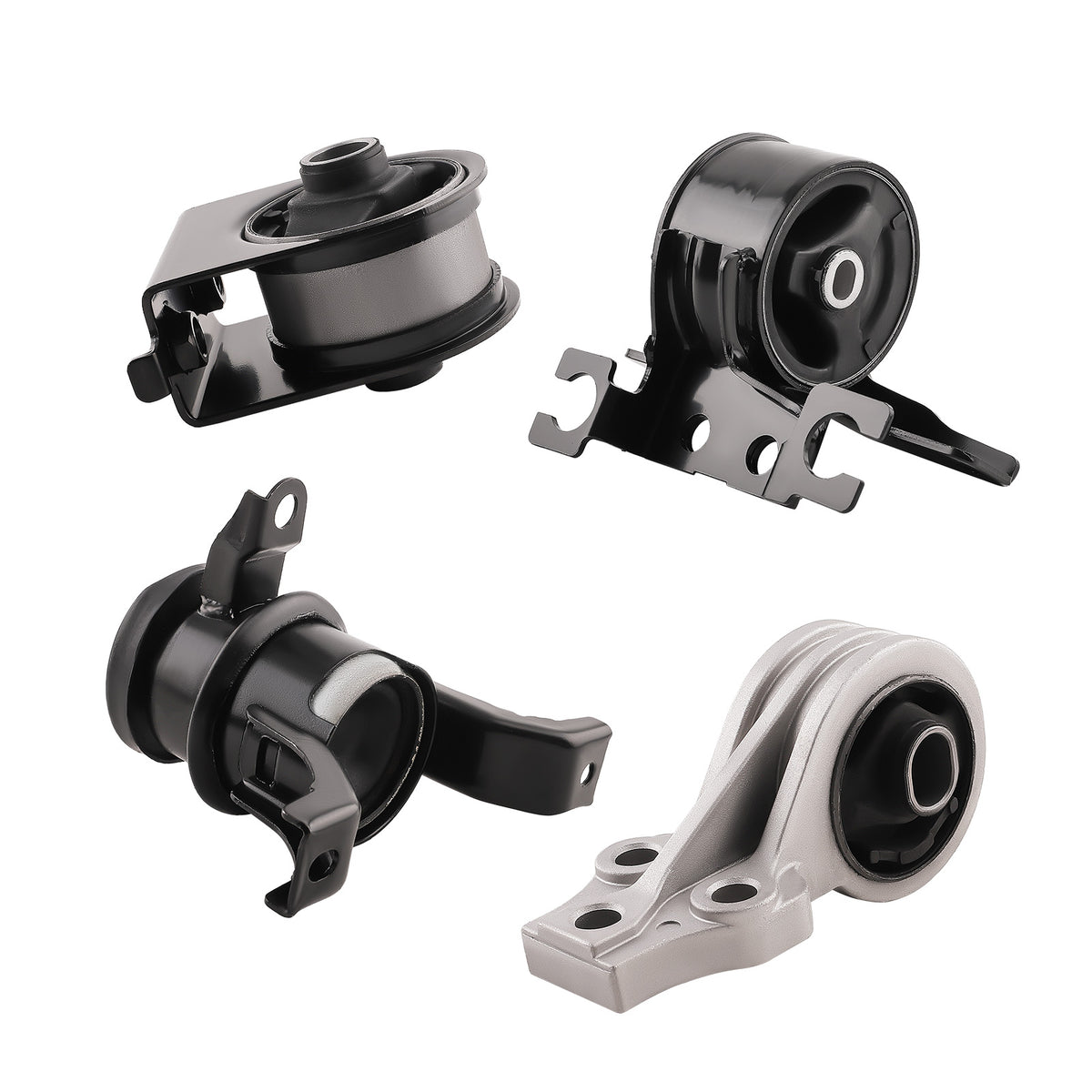 4Pcs Engine Transmission Motor Mount compatible For Ford Escape 2.3L/ 3.0L/ 2.5L 2005-2012