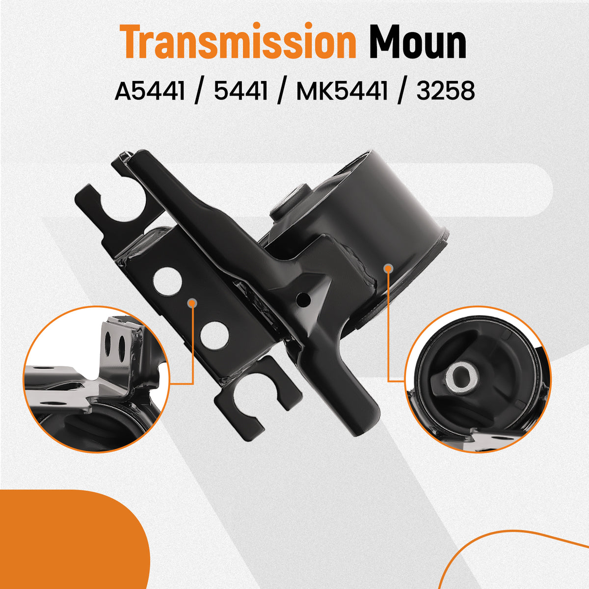 4Pcs Engine Transmission Motor Mount compatible For Ford Escape 2.3L/ 3.0L/ 2.5L 2005-2012