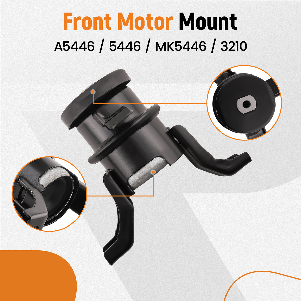 4Pcs Engine Transmission Motor Mount compatible For Ford Escape 2.3L/ 3.0L/ 2.5L 2005-2012