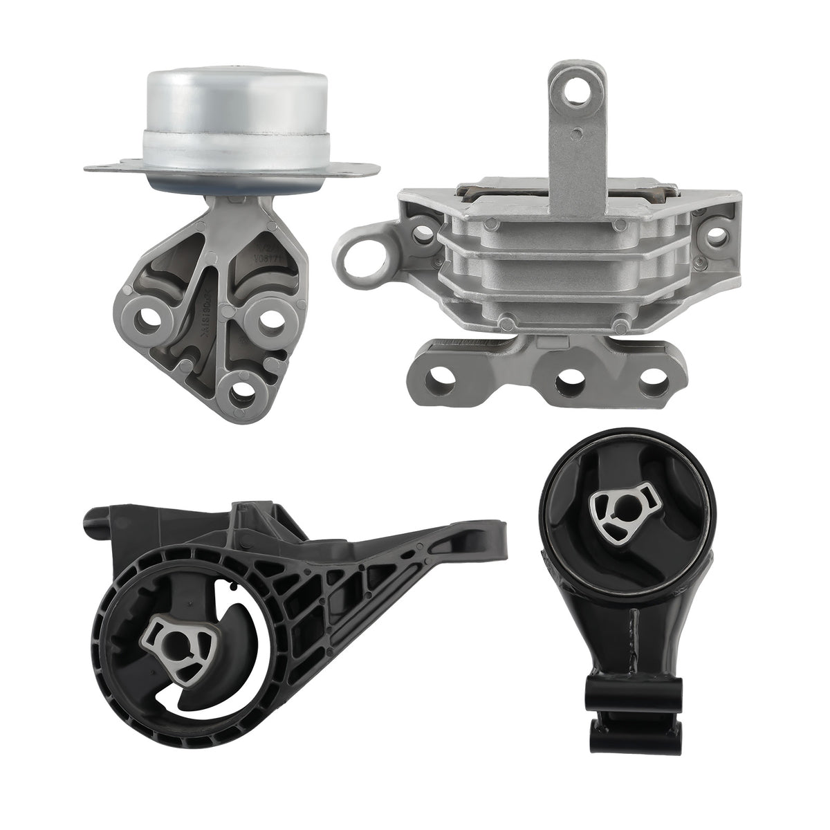 Engine MountAuto Trans Mount 4pcs compatible For Chevrolet Malibu 2.5L 13-15 A5502 A5711