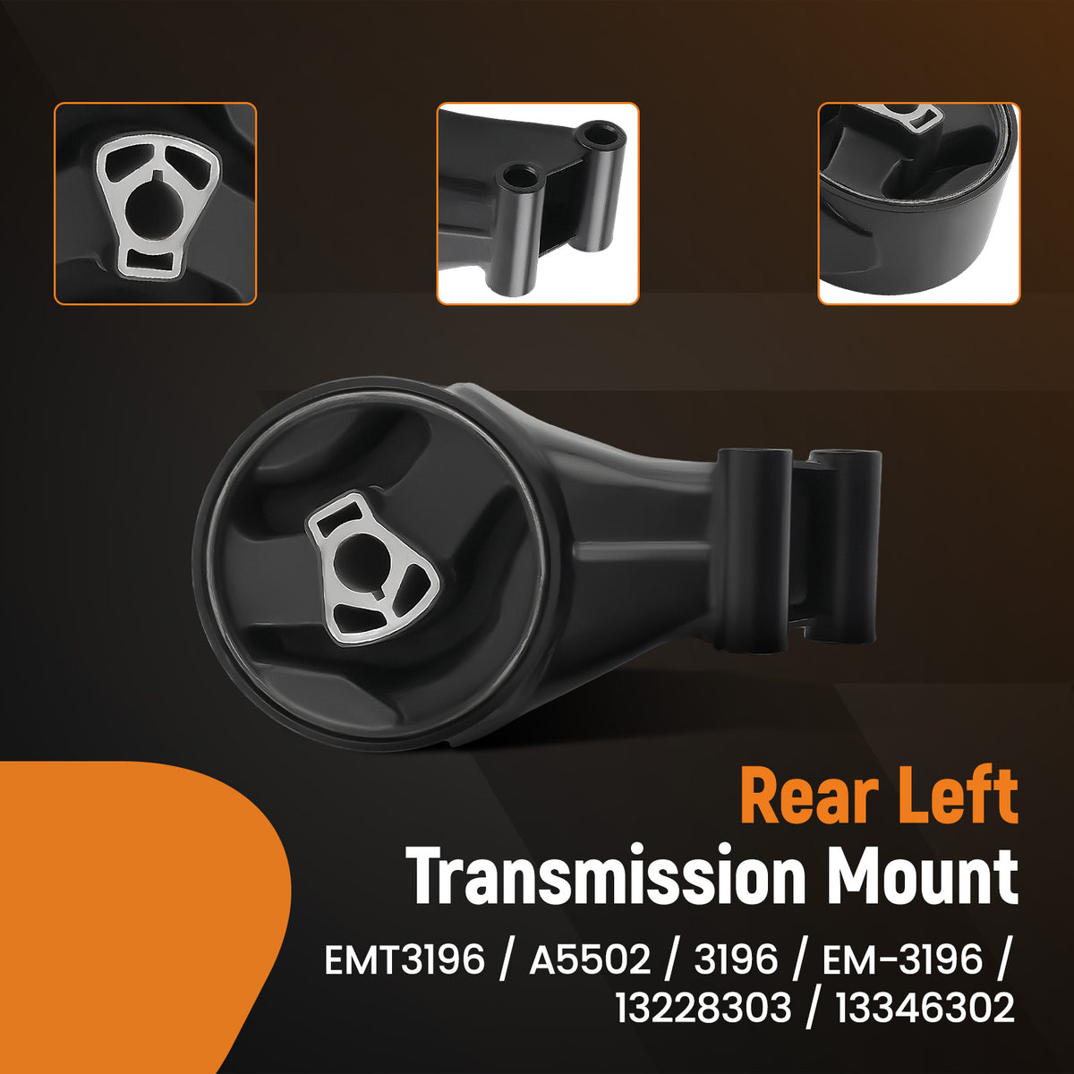 Engine MountAuto Trans Mount 4pcs compatible For Chevrolet Malibu 2.5L 13-15 A5502 A5711