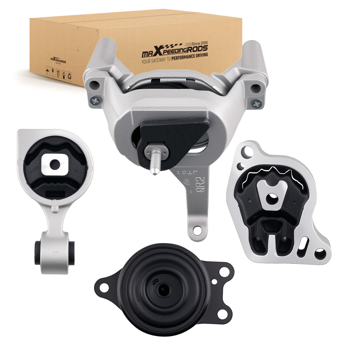 Engine Motor Trans Mount 4pcs compatible For Nissan Altima 2007-2016 2.5L Auto CVT A4339