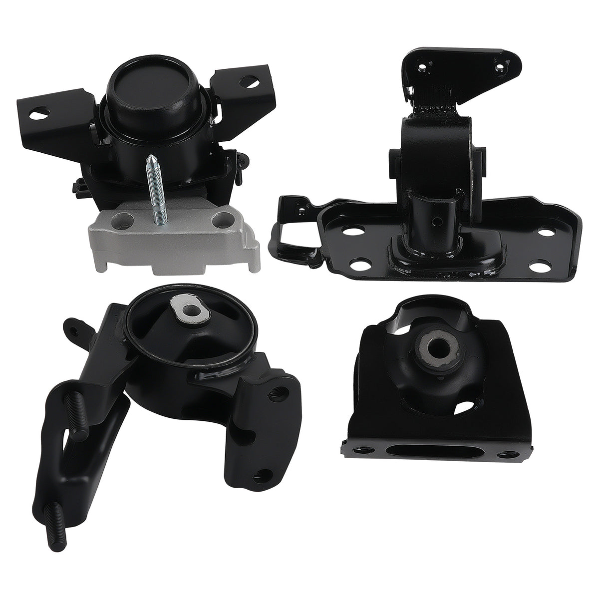 4Pcs Engine MotorTransmission Mount compatible For Toyota RAV4 2WD 2006-2008 9497 9637