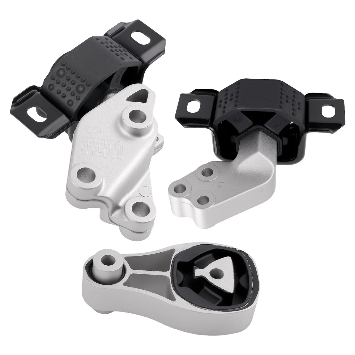 3Pcs Engine MotorTrans Mount Kit compatible For Smart Fortwo L3 1.0L DOHC Petrol 2008-15