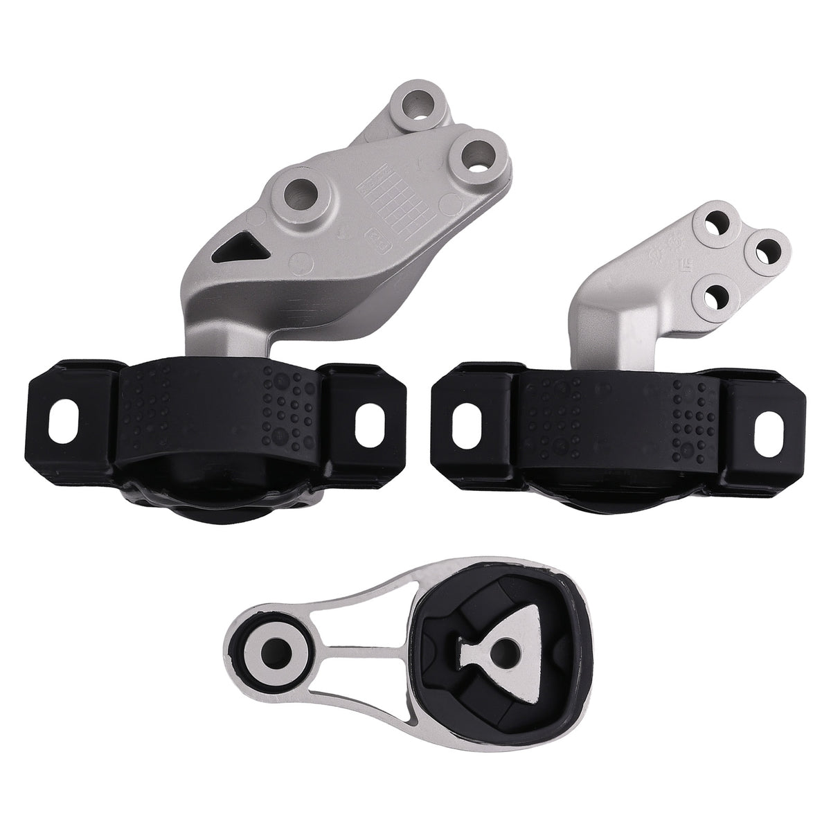 3Pcs Engine MotorTrans Mount Kit compatible For Smart Fortwo L3 1.0L DOHC Petrol 2008-15