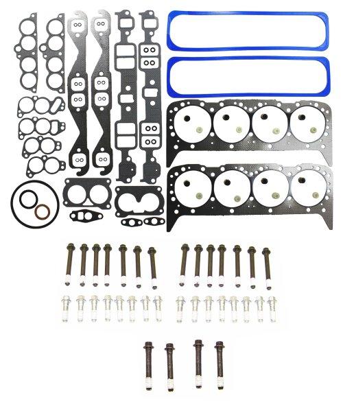 Cylinder Head Gasket set with Head Bolt Kit 1986-1991 Chevrolet 5.7L