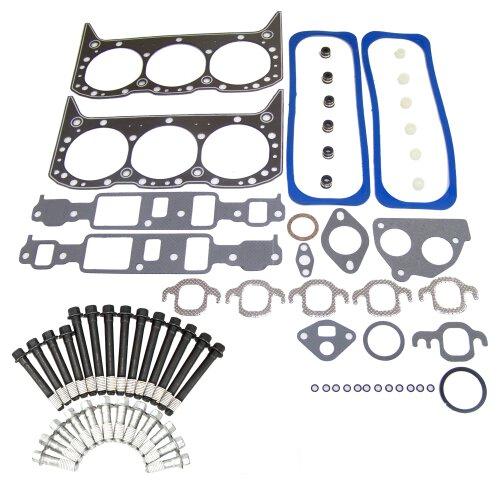 Cylinder Head Gasket set with Head Bolt Kit 1987-1992 Chevrolet,GMC,Oldsmobile 4.3L