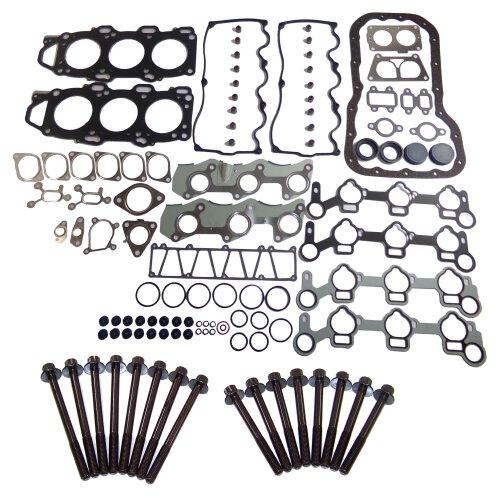 Cylinder Head Gasket set with Head Bolt Kit 1988-1998 Mazda 3.0L