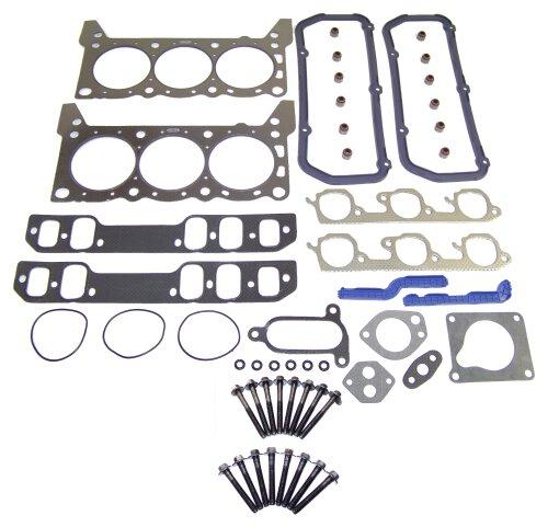 Cylinder Head Gasket set with Head Bolt Kit 1989-1993 Ford,Mercury 3.8L