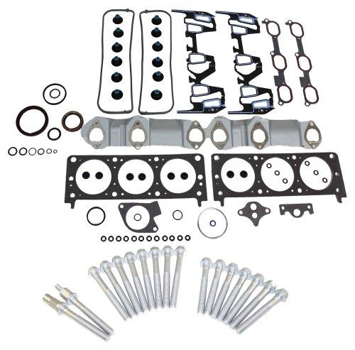 Cylinder Head Gasket set with Head Bolt Kit 1996-1999 Chevrolet,Oldsmobile,Pontiac 3.4L