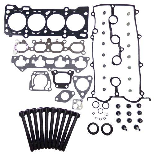 Cylinder Head Gasket set with Head Bolt Kit 1998-1999 Mazda 2.0L