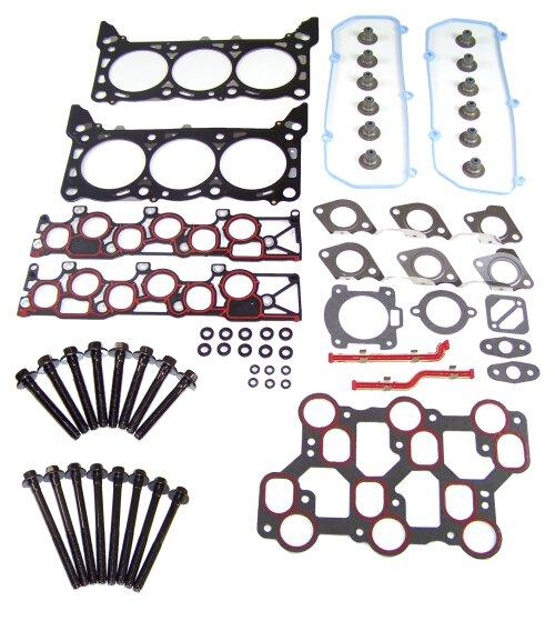 Cylinder Head Gasket set with Head Bolt Kit 1998-2004 Ford 3.8L, 3.9L, 4.2L V6