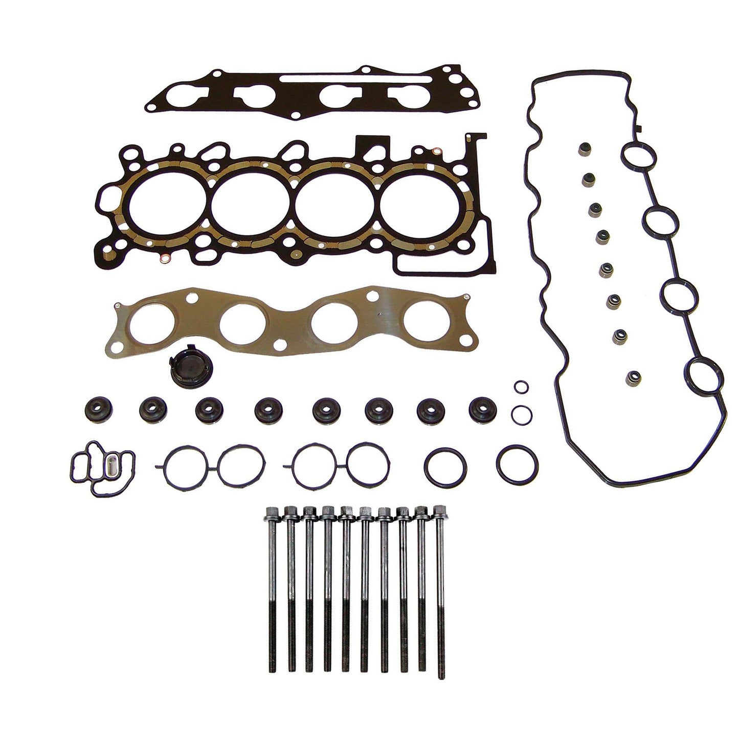 Cylinder Head Gasket set with Head Bolt Kit 2003-2005 Honda 1.3L