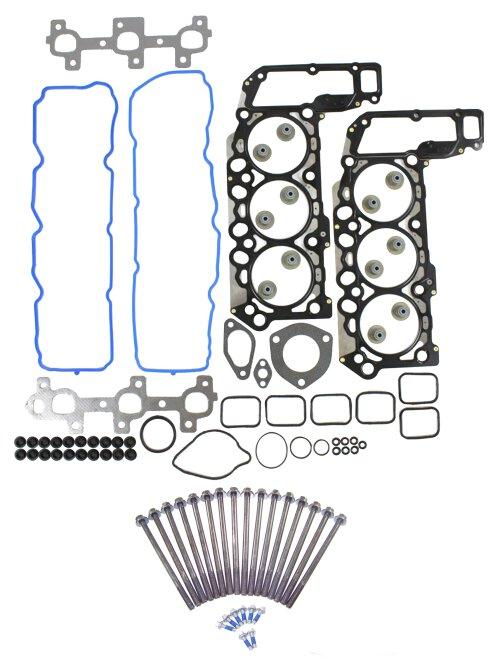 Cylinder Head Gasket set with Head Bolt Kit 2005-2012 Dodge, Jeep, Mitsubishi, Ram 3.7L
