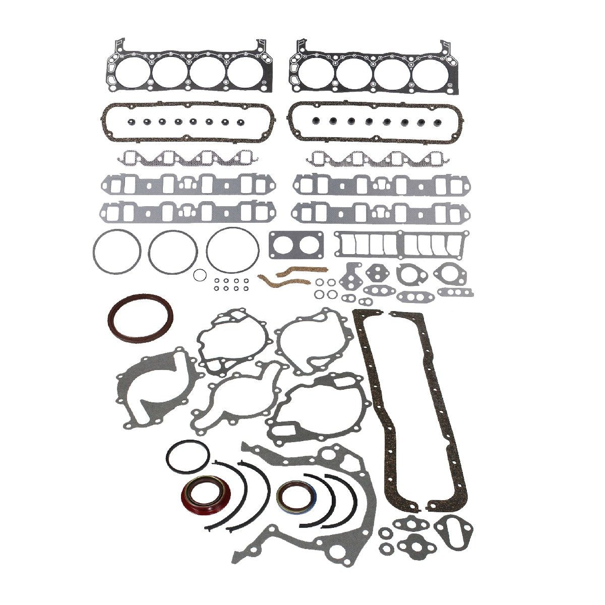 Full Gasket Set 1962-1987 Ford,Lincoln,Mercury 4.3L-5.0L