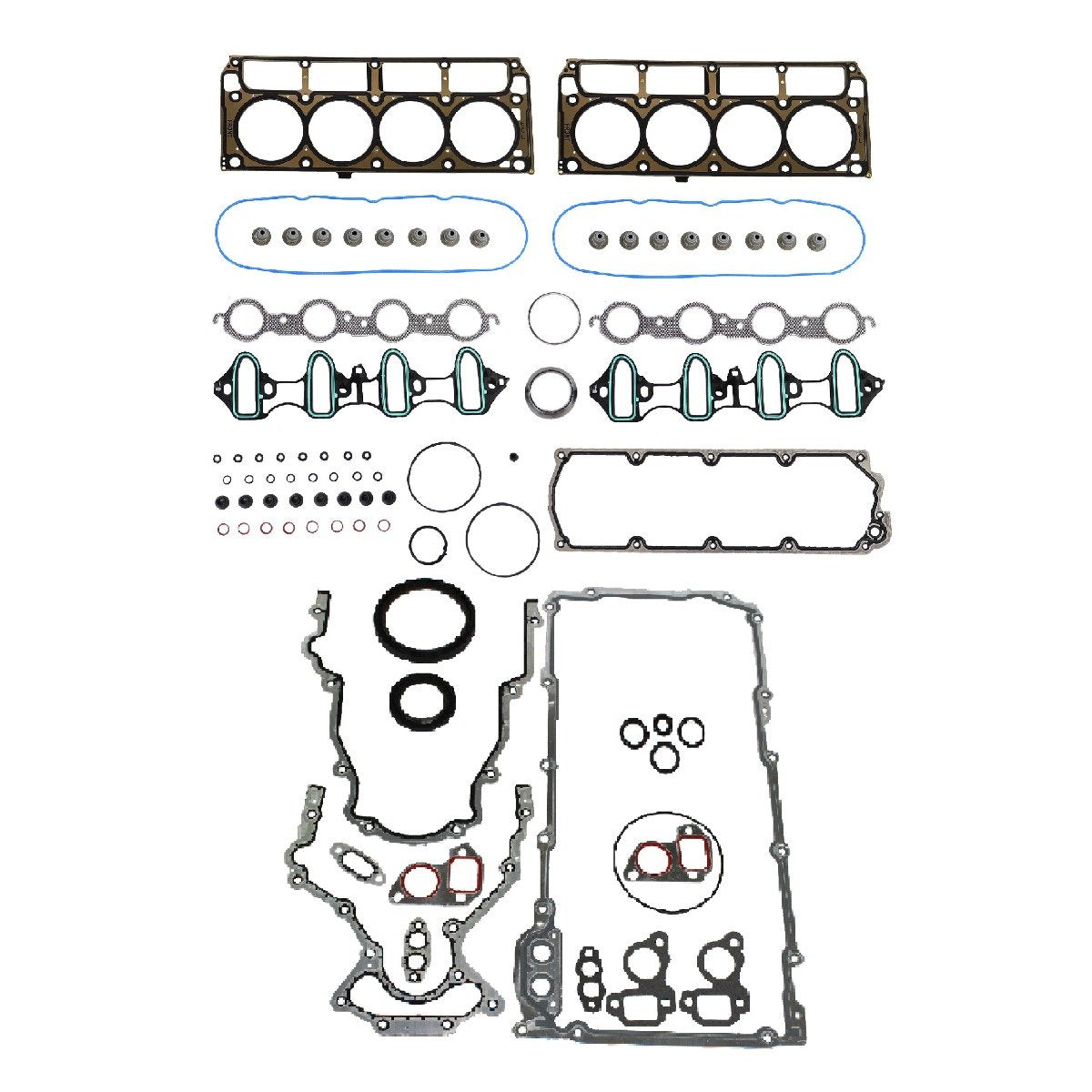 Full Gasket Set 2005-2009 Cadillac,Chevrolet,GMC,Saab 6.0L