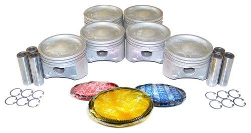 Piston and Ring Set 1997-2000 Mitsubishi 3.5L