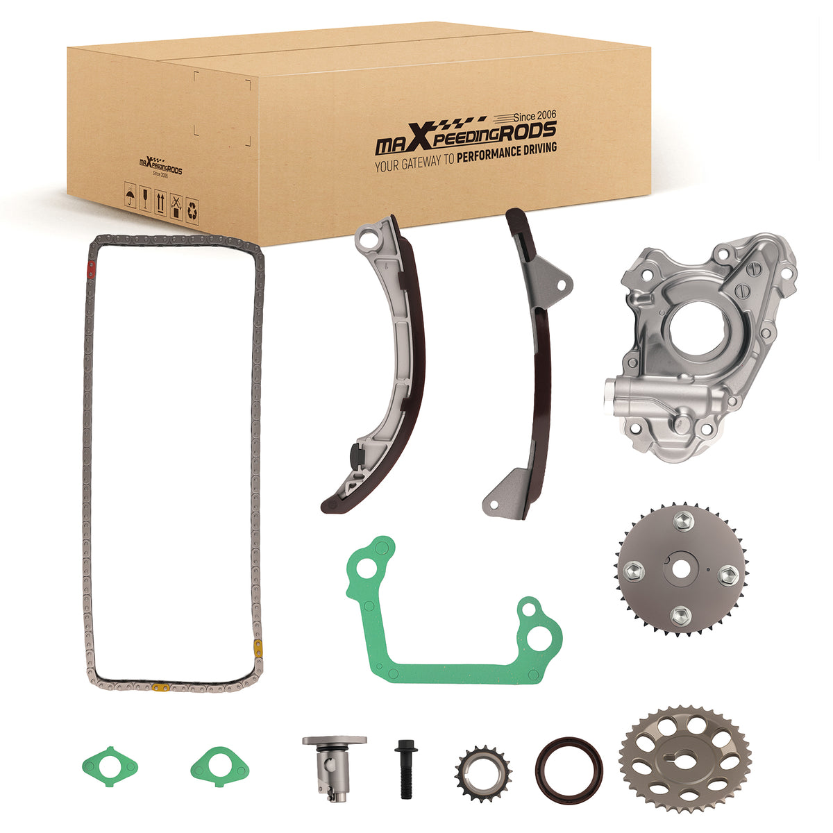 Timing Chain Kit compatible For Toyota Corolla Matrix 1.8L 2000-2008 15100-22041