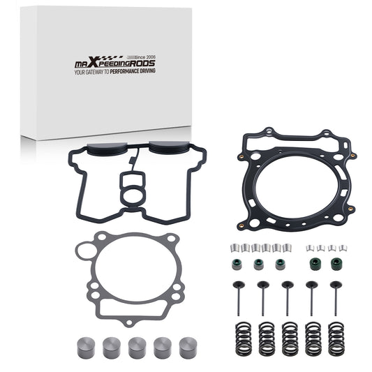Cylinder Head Exhaust Intake ValveSpring Gaskets Kit compatible For Yamaha YFZ450 YZ450F