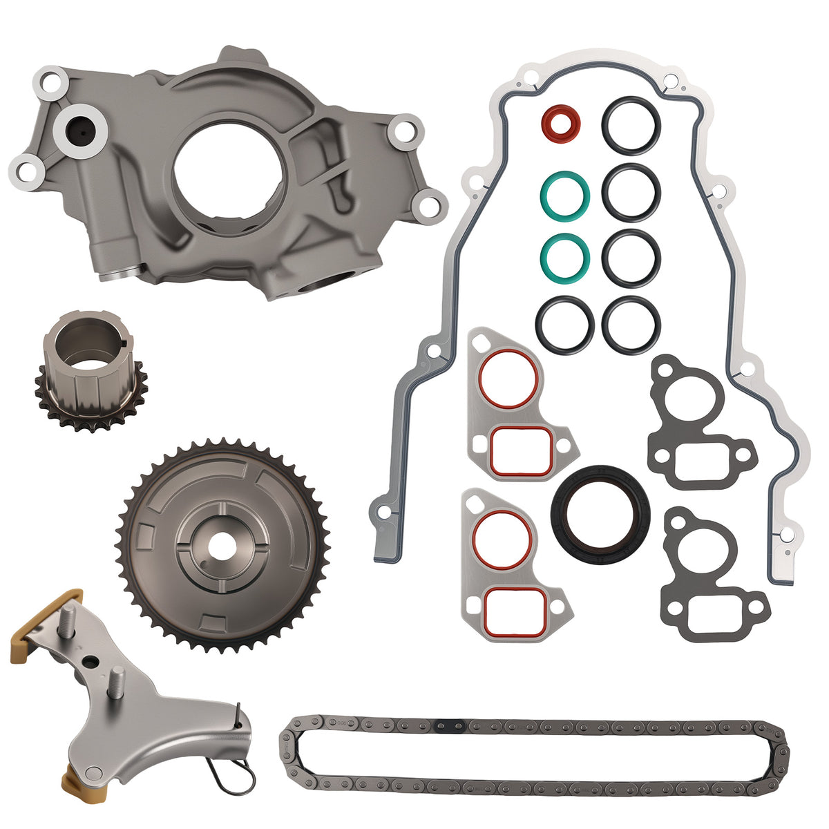 Complete Engine Timing compatible For Buick Rainier compatible For GMC Envoy 5.3L V8 2007-2009 M295