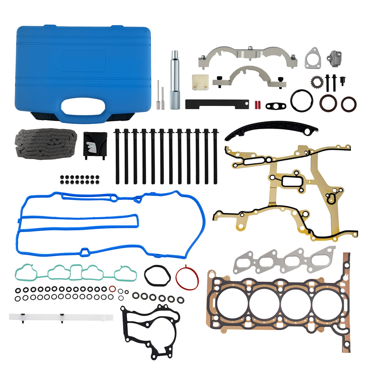 Head Gasket Timing Chain Locking Tool Kit compatible For Chevy Cruze Sonic compatible For Buick Encore 1.4
