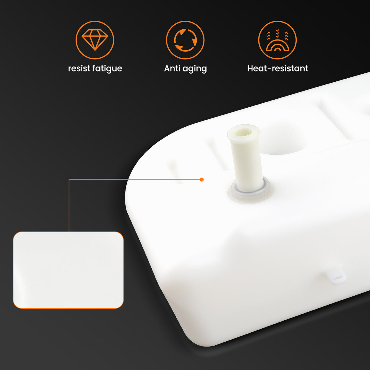 Engine Coolant Reservoir Tank compatible For Sterling Truck 1999-2004603-5211/24224219
