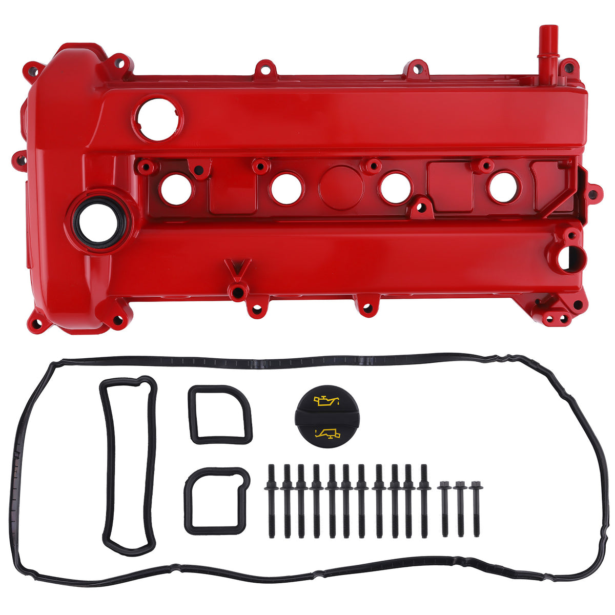 Aluminum Valve Cover compatible For Mazda 5 2.3L 2.5L NA 2009-2015 L502-10-210E