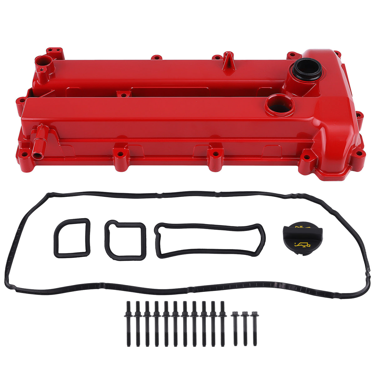 Aluminum Valve Cover compatible For Mazda 5 2.3L 2.5L NA 2009-2015 L502-10-210E