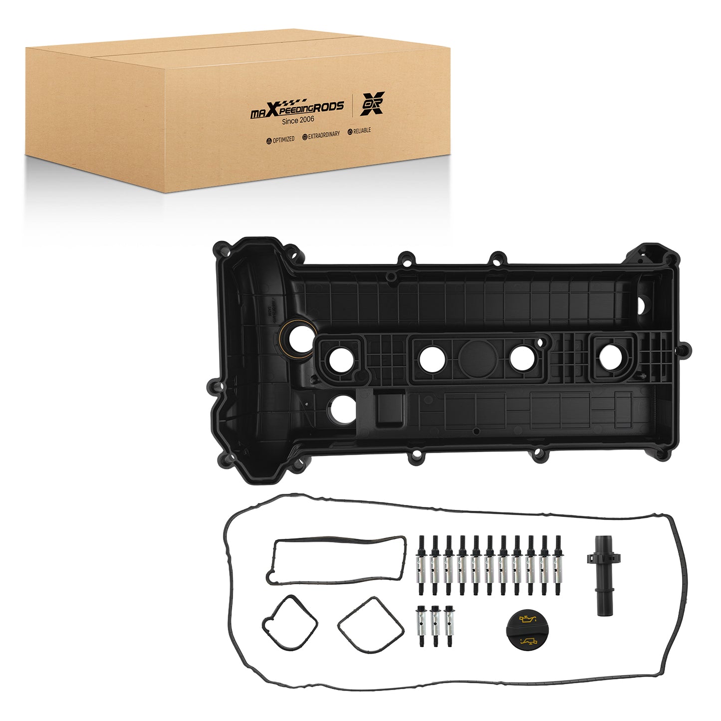 Head Cover w/Gasket compatible For Mazda 6 i Touring 2011-2013 2.5L L4 L502-10-210E