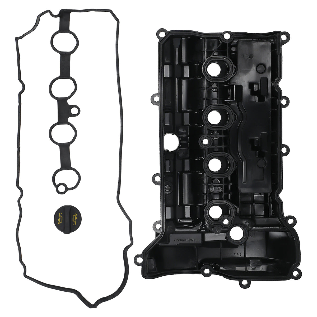 Valve Cover Kit w/ Gasket & Oil Cap compatible For MAZDA 3 CX-3 CX-5 2.0L PE0210210A new