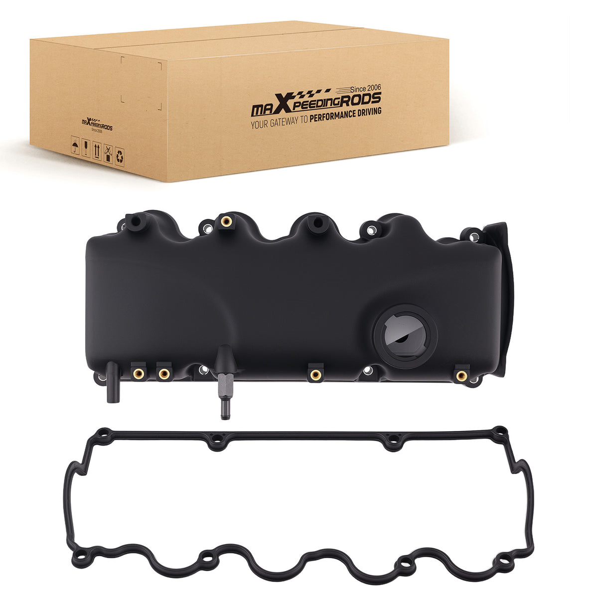 Engine Valve Cover with Gasket compatible For Hyundai Accent 1.5L SOHC 1995-1999 2241022030