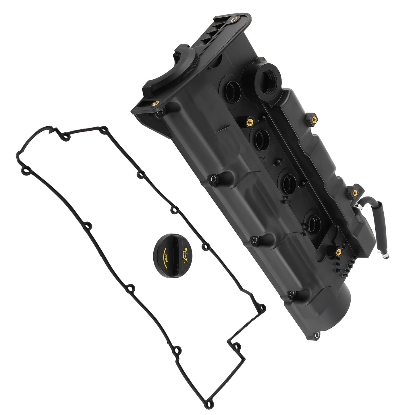 Valve Cover w/ Gasket compatible For Kia Spectra5 Sportage 2.0L l4 2004-2010 2241023100