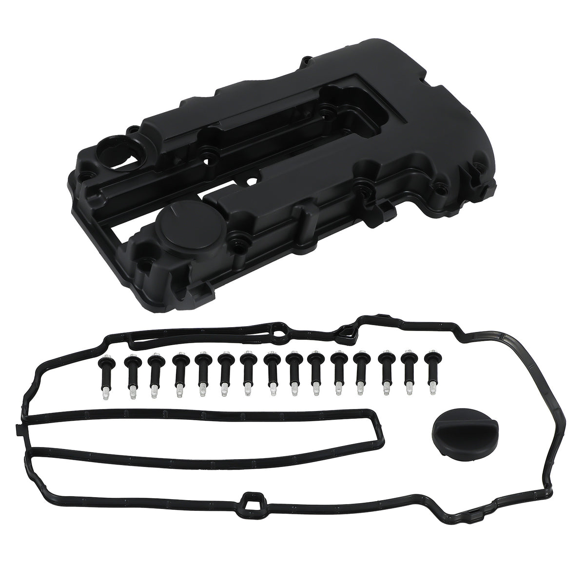 Valve Cover + Gasket Kit compatible For Cadillac ELR compatible For Chevy Cruze 1.4L 2011-2016 55573746