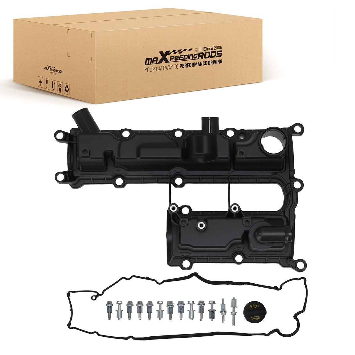 Engine Valve Cover compatible For Ford Escape 2017 1.5L L4 DOHC with Gasket DS7G6K271DF