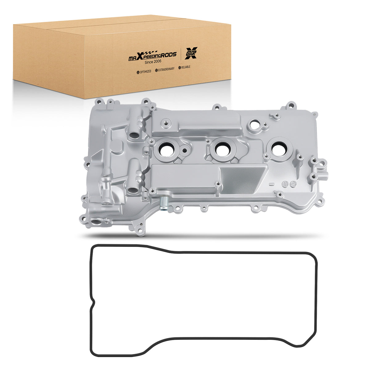 Aluminum Valve Cover compatible For Toyota 2006-2012 compatible For RAV4 and 2007-2017 compatible For Camry