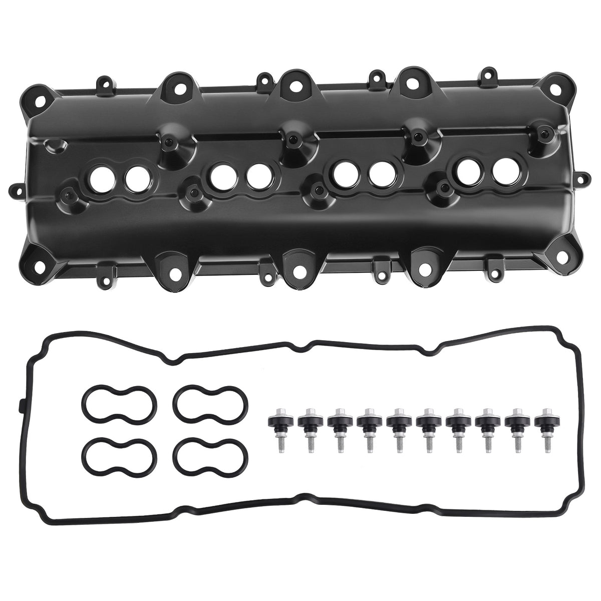 Upgrade Aluminum Valve Cover compatible For Dodge Challenger Charger Durango 5.7L 2009-2021