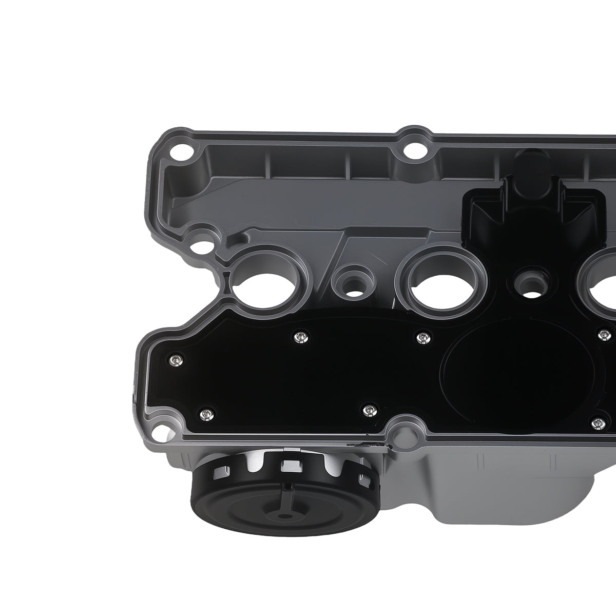 Engine Valve Cover compatible For VW Jetta compatible For Golf Passat Beetle Rabbit 06-14 2.5L